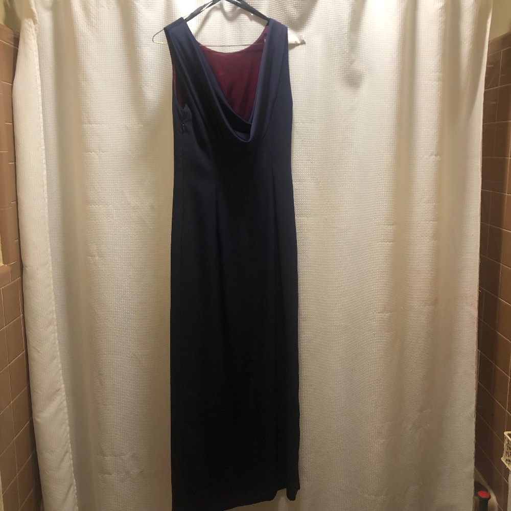 Navy Blue Formal Dress